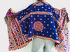 Rabari Shawl and Throw. Vintage. Mirror work & Embroidered - Aadya Bazaar