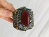 Pair Kuchi Agate Cuff Bracelets. - Aadya Bazaar