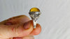 Amber Botanicals Ring. Gorgeous. Size 7