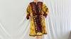 Vintage Balochi Hand-Embroidered Chiffon Dress. XS-M