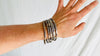 Antique Silver Berber Bangles. Set. Sterling