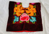 Vintage Velvet Tehuana Huipil. Frida Kahlo Blouse. Oaxaca, Mexico.