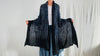 Cashmere & Wool Tie Dye Shawl, Wrap, Scarf.
