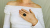 Amber Botanicals Ring. Gorgeous. Size 7.75 #0184 - Aadya Bazaar