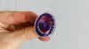 Stupendous Amethyst Botanicals Ring. Size 8. 0761