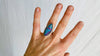 Hmong Silk Embroidered Ring. Adjustable