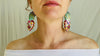 Alebrije Heart Earrings. Sterling Silver. Atelier Aadya - Aadya Bazaar