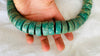 Mayan Guatemalita Jade Heishi Necklace. Guatemalan.
