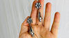 Oaxacan Earrings. Pomegranates. Sterling Silver. Mexico. Frida Kahlo - Aadya Bazaar