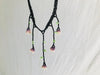 Huichol Beaded Flower Necklace. - Aadya Bazaar