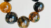 Huge Graduated Amber Round Bead Necklace. Dramatic and Gorgeous!