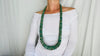 Mayan Guatemalita Jade Heishi Necklace. Guatemalan.