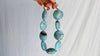 Amazonite and Silver Necklace.