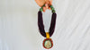 Chrysoprase Pendant Multi-Strand Necklace. Nepalese - Aadya Bazaar