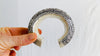 Karen Hill Tribe Sterling Silver PAIR Bangle. Chunky. Fantastic!