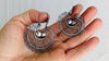 Vintage Filigree Earrings. Arracadas. Mexico. Frida Kahlo