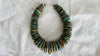 Mayan Guatemalita Jade Graduated Disks Choker Necklace. Guatemalan. - Aadya Bazaar