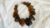Huge Amber Beaded Necklace. Mexican Amber. Dramatic and Gorgeous! IN COMPLIANCE with Etsy regulations.