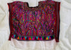 Fine Vintage Guatemalan Huipil. Nebaj Hand-woven Embroidered