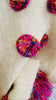 Wool Shawl. Pom Poms & Tassels. Mayan. Chamula. Mexico - Aadya Bazaar