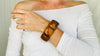 Amber Beaded Bracelet. Mexican Amber. Chunky - Aadya Bazaar