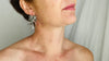 Taxco Love Bird Earrings. GREEN Turquoise & Sterling Silver. Mexico. Frida Kahlo