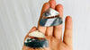 Moss Agate and Sterling Earrings. - Aadya Bazaar