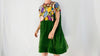 Vintage Guatemala Huipil Dress. Silk Velvet. Chichicastenango.