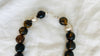 Amber Beaded Choker Necklace, Barro Negro Heart Pendant. Mexican Amber. Chunky - Aadya Bazaar