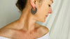Oaxacan Filigree Earrings. Sterling Silver. Mexico. Frida Kahlo - Aadya Bazaar