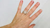 Silver Stacked Ring. Sterling Silver