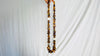 Long Amber & Silver Necklace.
