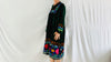Vintage Uzbek Suzani Hand-Embroidered Cotton Mini Dress. XS-L - Aadya Bazaar