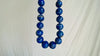 Lapis Lazuli Long Beaded Necklace.