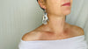 Oaxaca Silver Earrings. La Mano. Hand. Mexico. Frida Kahlo