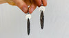 Vintage Filigree Earrings. Arracadas. Mexico. Frida Kahlo