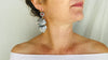Sacred Heart Silver Earrings. Oaxaca . Mexico. Frida Kahlo - Aadya Bazaar