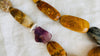 Fossilized Coral, Fluorite and Silver Necklace. Atelier Aadya