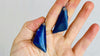 Lapis Lazuli & Sterling Silver Drop Earrings. 1240