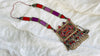 Balochi Nawa Glass Inlay Necklace.
