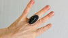 Amber Botanicals Ring. Gorgeous. Size 7.75 #0184 - Aadya Bazaar