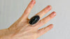 Amber Botanicals Ring. Gorgeous. Size 7.75 #0184