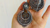 Vintage Oaxacan Filigree Earrings With Pearl. Sterling Silver. Mexico. Frida Kahlo - Aadya Bazaar