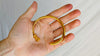 Gold Bangles. 24kt Gold Plated. Vermeil - Aadya Bazaar