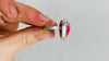 Hmong Silk Embroidered Ring. Adjustable