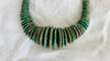 Guatemalita Jade Necklace. Graduated Disks Necklace. Guatemalan.