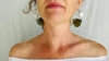 Labradorite And Sterling Earrings. Lovely Flash - Aadya Bazaar
