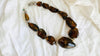 Huge Amber Beaded Necklace. Mexican Amber. Dramatic and Gorgeous! - Aadya Bazaar
