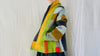 Vintage Kantha Jacket. Color Block.