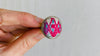 Hmong Silk Embroidered Ring. Adjustable